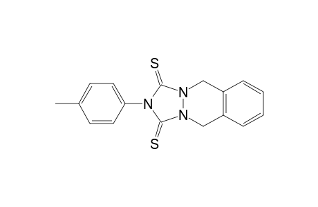 2-(4-Methylphenyl)-5,10-dihydro-[1,2,4]triazolo[1,2-b]phthalazine-1,3-dithione