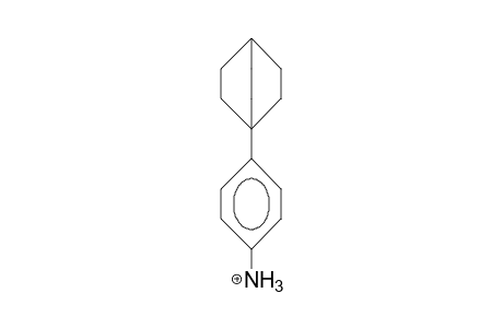 1-(4-Amino-phenyl)-bicyclo(2.2.2)octane cation