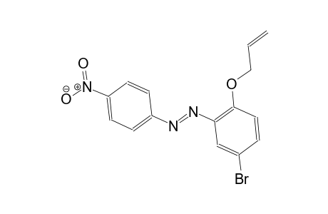 (E)-1-[2-(allyloxy)-5-bromophenyl]-2-(4-nitrophenyl)diazene