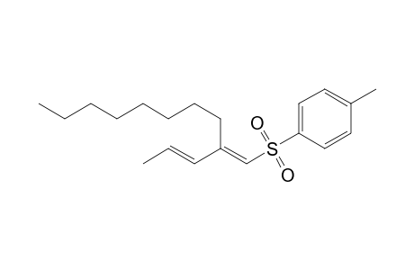 (1E)-2-n-octyl-1-(p-tolylsulfonyl)-1,3-pentadiene