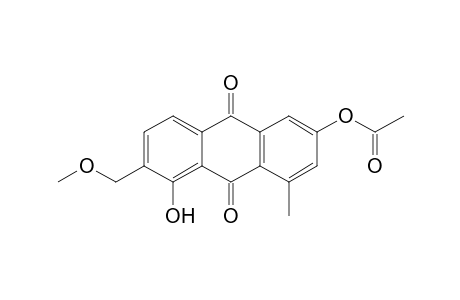 6-Acetoxy-1-hydroxy-2-methoxymethyl-8-methylanthraquinone