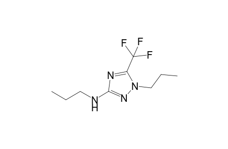 N,1-dipropyl-5-(trifluoromethyl)-1,2,4-triazol-3-amine