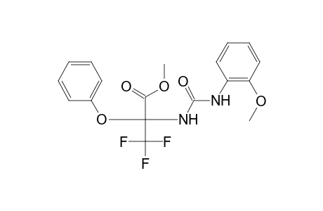Methyl 3,3,3-trifluoro-2-{[(2-methoxyphenyl)carbamoyl]amino}-2-phenoxypropanoate