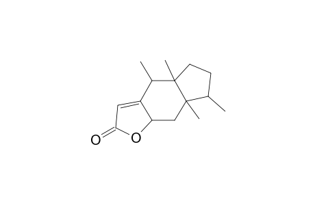 2H-Indeno[5,6-b]furan-2-one, 4,4a,5,6,7,7a,8,8a-octahydro-4,4a,7,7a-tetramethyl-