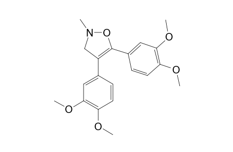 N-METHYL-4,5-BIS-(3,4-DIMETHOXYPHENYL)-4-ISOXAZOLINE