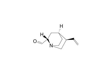 1-Azabicyclo[2.2.2]octane-2-carboxaldehyde, 5-ethenyl-, [1S-(1.alpha.,2.beta.,4.alpha.,5.beta.)]-