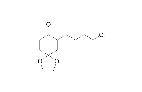 2-(4-Chlorobutyl)-1,4-cyclohex-2-enedione-4-monoethylene acetal