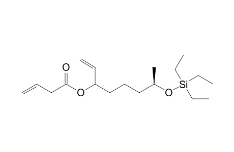 (R)-7-(Triethylsilyloxy)oct-1-en-3-yl but-3-enoate