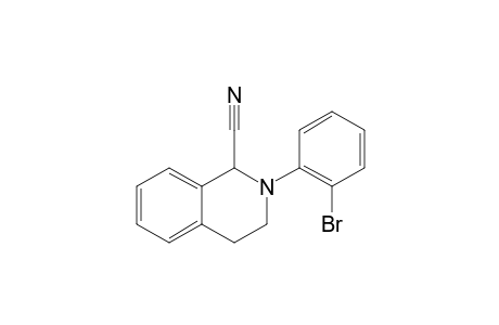 2-(2-BROMOPHENYL)-1,2,3,4-TETRAHYDROISOQUINOLINE-1-CARBONITRILE