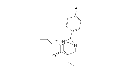 2-(4-bromophenyl)-5,7-dipropyl-1,3-diazatricyclo[3.3.1.1~3,7~]decan-6-one