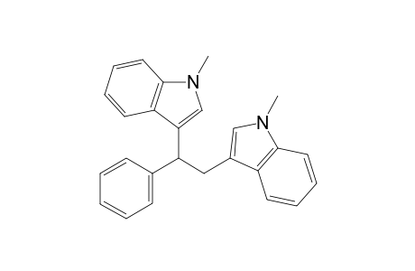 3,3'-(1-Phenylethane-1,2-diyl)bis(1-methyl-1H-indole)