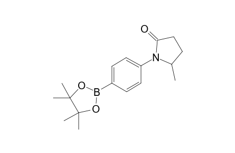 5-Methyl-1-(4-(4,4,5,5-tetramethyl-1,3,2-dioxaborolan-2-yl)phenyl)pyrrolidin-2-one