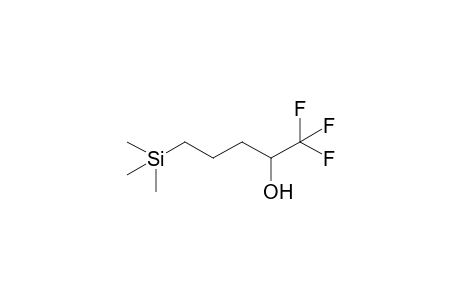 1,1,1-tris(fluoranyl)-5-trimethylsilyl-pentan-2-ol
