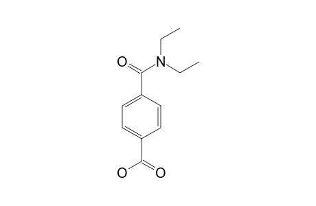 PARA-CARBOXY-N,N-DIETHYLBENZAMIDE;(=N,N-DIETHYLTEREPHTHALAMIDSAEURE)