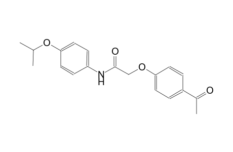2-(4-acetylphenoxy)-N-(4-isopropoxyphenyl)acetamide