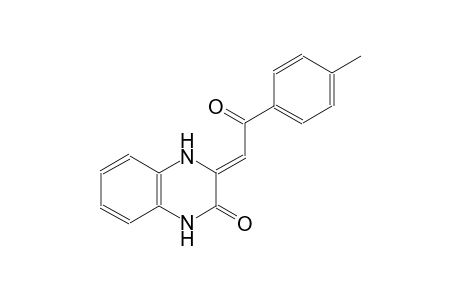 2(1H)-quinoxalinone, 3,4-dihydro-3-[2-(4-methylphenyl)-2-oxoethylidene]-, (3Z)-