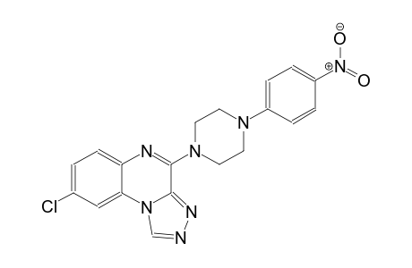 [1,2,4]triazolo[4,3-a]quinoxaline, 8-chloro-4-[4-(4-nitrophenyl)-1-piperazinyl]-