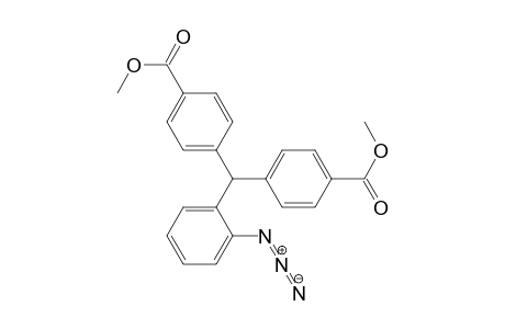 Benzoic acid, 4,4'-[(2-azidophenyl)methylene]bis-, dimethyl ester