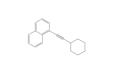 1-(Cyclohexylethynyl)naphthalene
