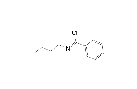 Benzenecarboximidoyl chloride, N-butyl-