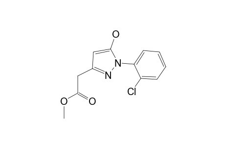 Methyl 2-[1-(2-chlorophenyl)-5-hydroxypyrazol-3-yl]acetate