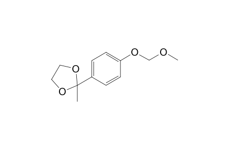 2-Methyl-2-[4'-(methoxymethyleneoxy)phenyl]-(1,3)-dioxolane