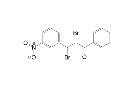 2,3-Dibromo-3-(3-nitrophenyl)-1-phenyl-1-propanone