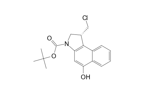 3H-Benz[e]indole-3-carboxylic acid, 1-(chloromethyl)-1,2-dihydro-5-hydroxy-, 1,1-dimethylethyl ester, (R)-