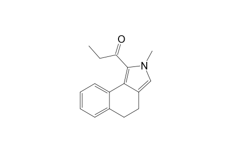 1-(2-Methyl-4,5-dihydrobenzo[g]isoindol-1-yl)-1-propanone