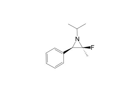 cis-2-Fluoro-1-isopropyl-2-methyl-3-phenylaziridine