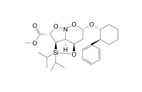 (2S,2aS,4aR,6S,7bS)-3,3-Diisopropyl-6-[(1S,2R)-(2-phenylcyclohexyl)oxy]-octhydro-7b-methyl-3-sila-1,4,7-trioxa-7a-azacicyclopent[c,d]indene-2-carboxylic Acid Methyl Ester