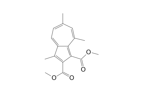Dimethyl 3,6,8-trimethylazulene-1,2-dicarboxylate