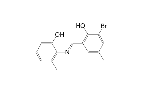phenol, 2-bromo-6-[(E)-[(2-hydroxy-6-methylphenyl)imino]methyl]-4-methyl-