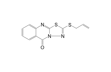 2-Allylsulfanyl-1-thia-3,3a,9-triaza-cyclopenta[b]naphthalen-4-one