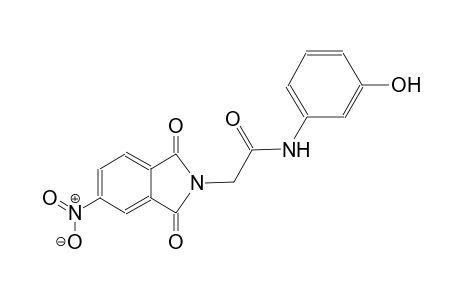1H-isoindole-2-acetamide, 2,3-dihydro-N-(3-hydroxyphenyl)-5-nitro-1,3-dioxo-