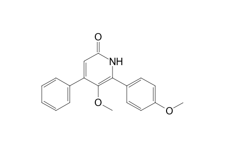 5-methoxy-6-(p-methoxyphenyl)-4-phenyl-2(1H)-pyridone