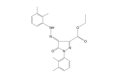 4,5-DIOXO-1-(2,3-XYLYL)-2-PYRAZOLINE-3-CARBOXYLIC ACID, ETHYL ESTER, 4-[(2,3-XYLYL)HYDRAZONE]