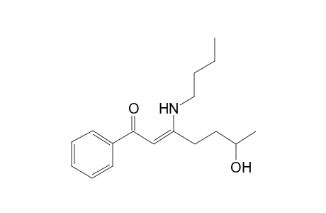 (Z)-3-(butylamino)-6-hydroxy-1-phenyl-2-hepten-1-one