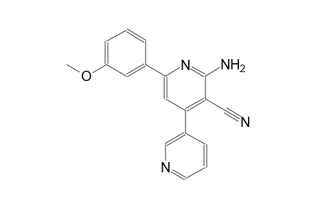 2'-amino-6'-(3-methoxyphenyl)-[3,4'-bipyridine]-3'-carbonitrile