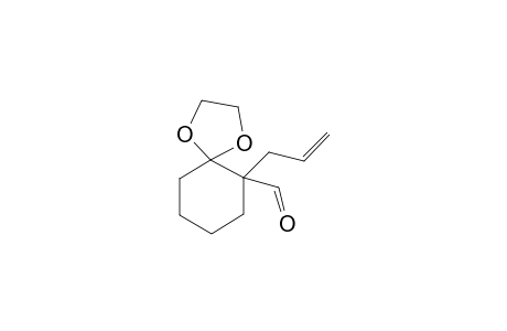 6-Allyl-1,4-dioxaspiro[4.5]decane-6-carbaldehyde