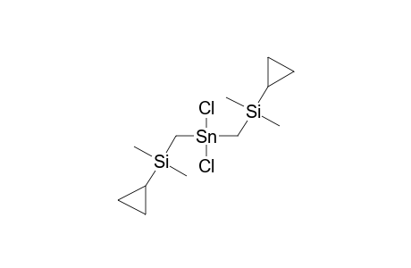 BIS[DIMETHYL(CYCLOPROPYL)SILYLMETHYL]DICHLOROSTANNANE