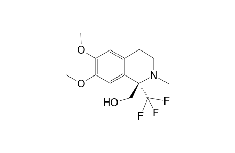 [(1R)-6,7-dimethoxy-2-methyl-1-(trifluoromethyl)-3,4-dihydroisoquinolin-1-yl]methanol