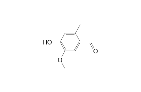 2-Methoxy-4-formyl-5-methyl phenol