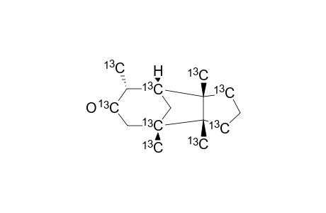 GYMNOMITRAN-4-ONE;1-C(13)-GLUCOSE-LABELLED