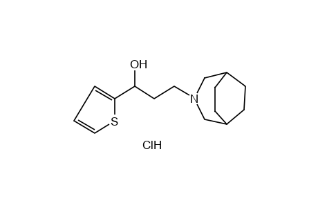 alpha-(2-THIENYL)-3-AZABICYCLO[3.2.2]NONANE-3-PROPANOL, HYDROCHLORIDE