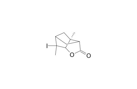 (1S)-1,5-Dimethyl-6-endo-hydroxy-5-exo-iodobicyclo[2.2.1]heptan-2-endo-carboxylic Acid Lactone