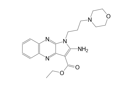 ethyl 2-amino-1-[3-(4-morpholinyl)propyl]-1H-pyrrolo[2,3-b]quinoxaline-3-carboxylate