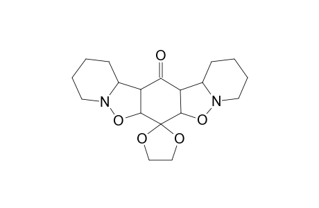 8,8-(Ethylenedioxy)hexadecahydro-1H-dipyrido[2,3-b:5,6-b'][1,2]benzisoxazol-1-one