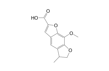 Benzo[1,2-b:5,4-b']difuran-2-carboxylic acid, 5,6-dihydro-8-methoxy-5-methyl-
