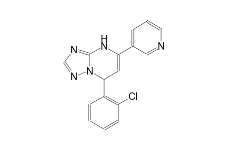 7-(2-chlorophenyl)-5-(3-pyridinyl)-4,7-dihydro[1,2,4]triazolo[1,5-a]pyrimidine